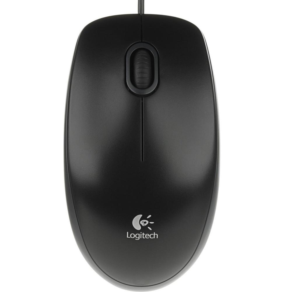 mys-logitech-b100-black-cernaia-opticeskaia-800dpi-usb-18m-art-910-003357-mn-m-u0026-0