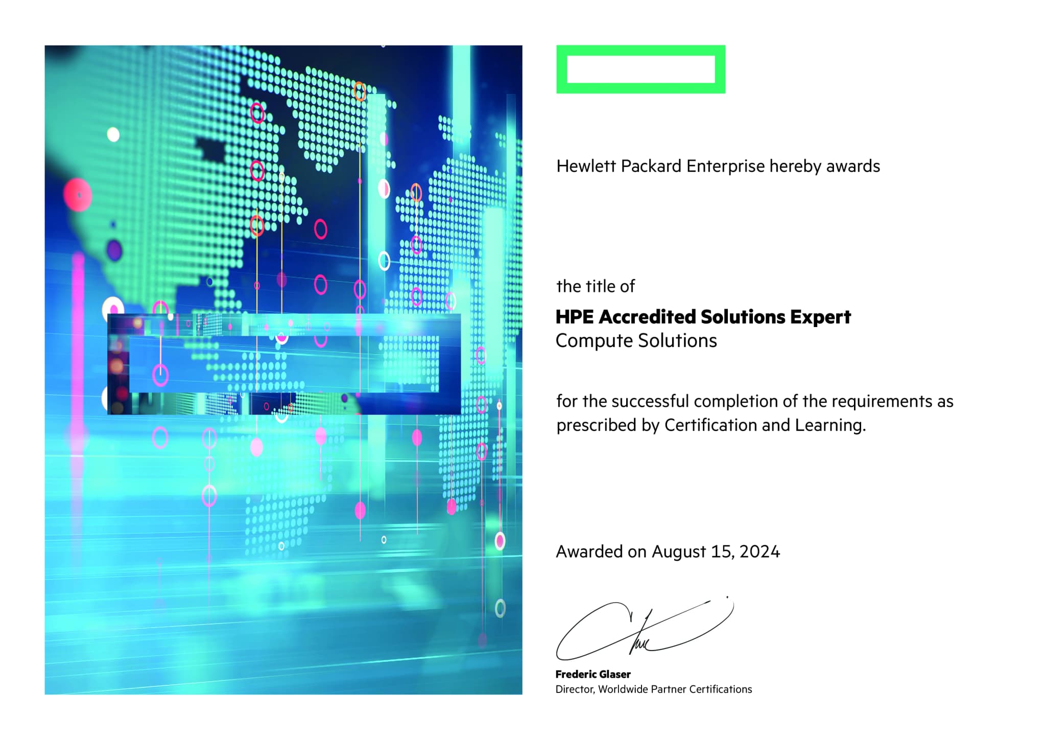HPE Accredited Solutions Expert