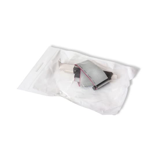 Удлинитель, Deluxe, DLC-LPT, LPT Support Standard Parallel Port (SPP), Enhanced Parallel Port (EPP) & Enhanced CapabilityPort (ECP) на 1 порт, 0.5 м., (Металлическая планка на заднюю часть корпуса)