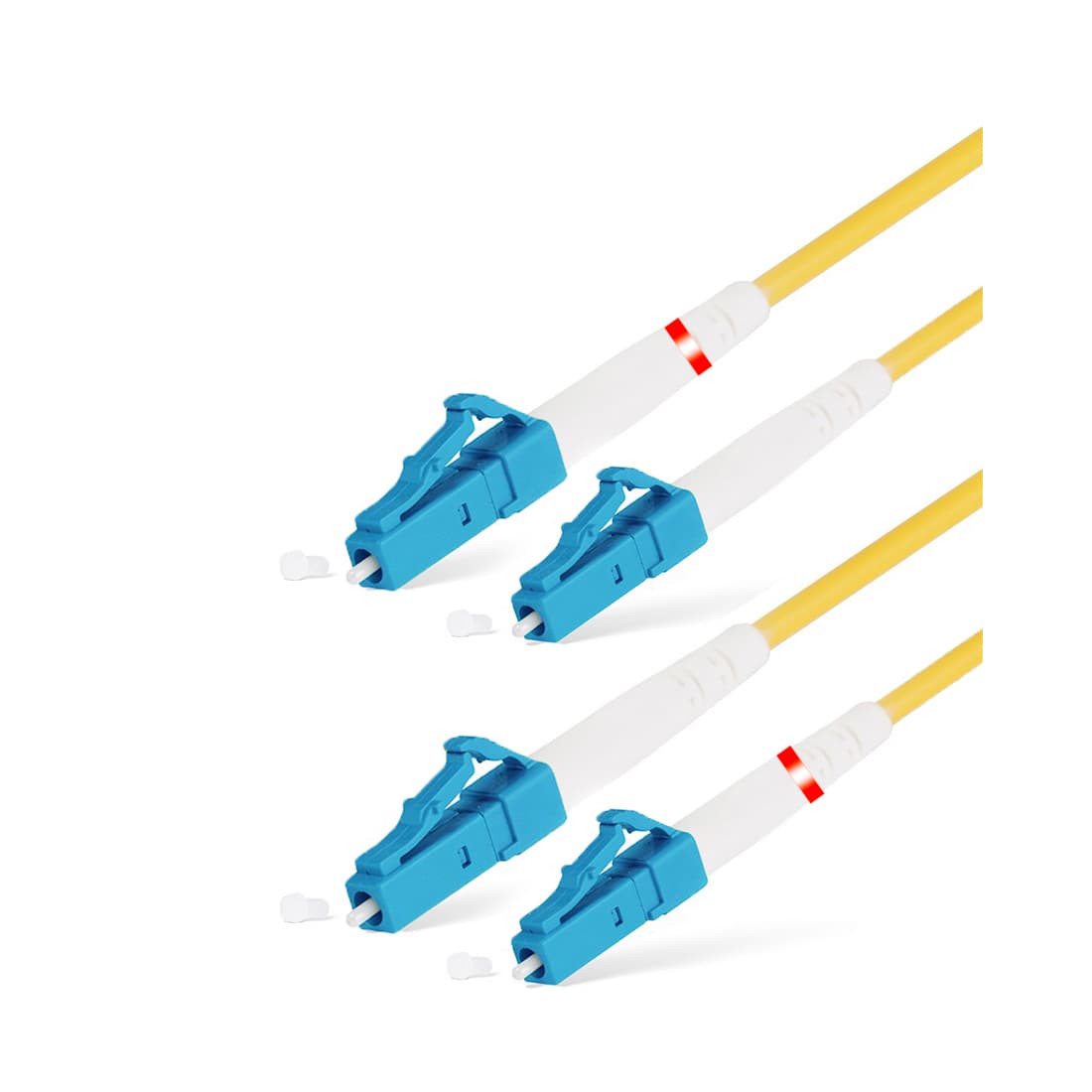 Патч корд оптоволоконный,, LC/UPC-LC/UPC SM 9/125 Duplex 2.0мм 1 м, LSZH