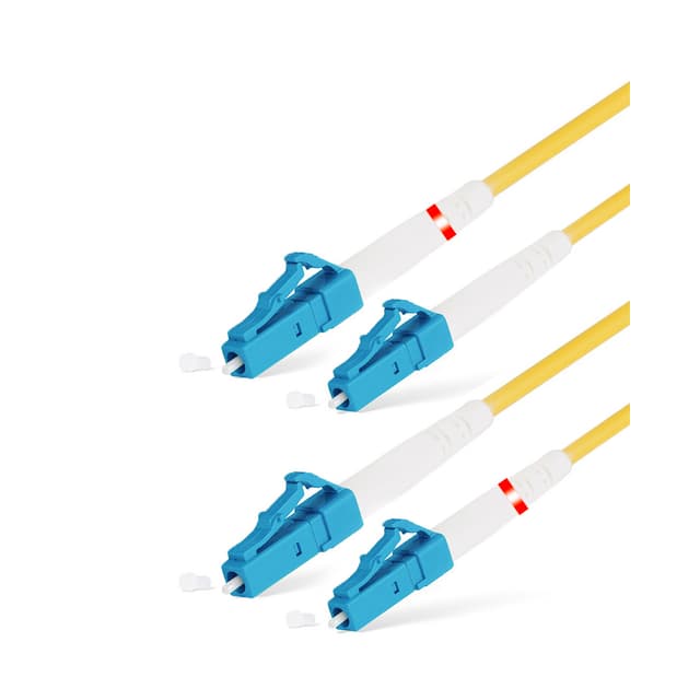 Патч корд оптоволоконный,, LC/UPC-LC/UPC SM 9/125 Duplex 2.0мм 1 м, LSZH