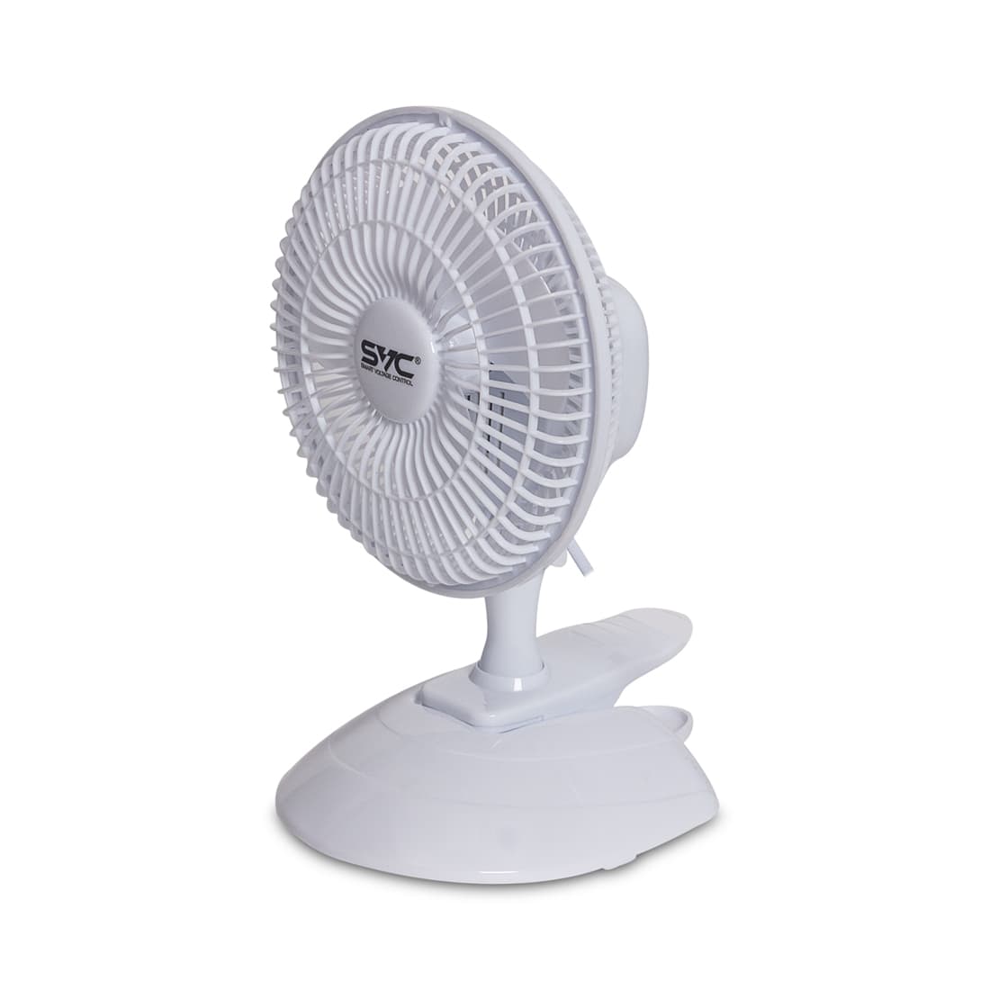 Вентилятор, SVC, AFP-620, Настольный, Площадь обдува: 10м2, Мощность: 20Вт, Диаметр: 6", Количество скоростей: 2, Регулировка наклона, Белый