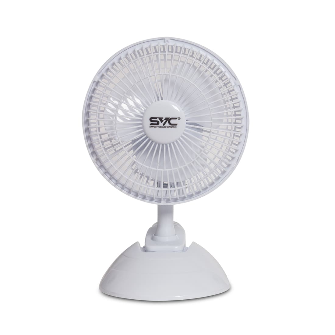 Вентилятор, SVC, AFP-620, Настольный, Площадь обдува: 10м2, Мощность: 20Вт, Диаметр: 6", Количество скоростей: 2, Регулировка наклона, Белый