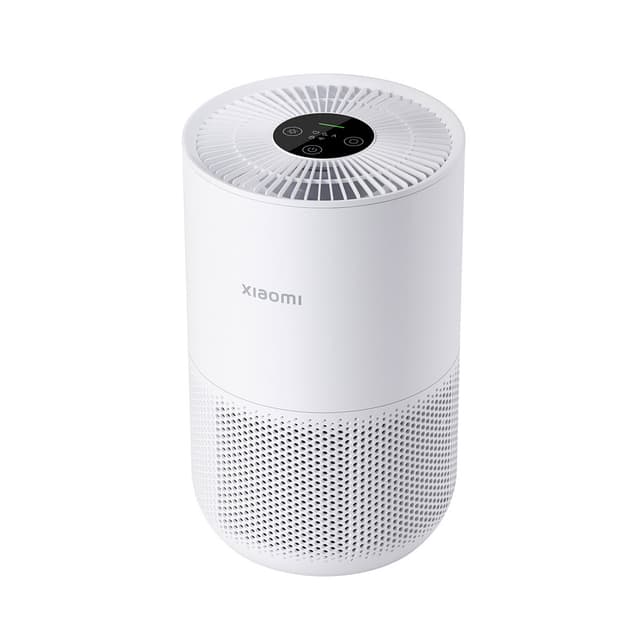 Очиститель воздуха, Xiaomi, Smart Air Purifier 4 Compact, AC-M18-SC/BHR5860EU, Трехслойная очистка, Обслуживаемая площадь 16-27 м2, Высокоэффективная фильтрация, 2.4 GHz Wi-Fi, Вес 2.2 кг, Белый