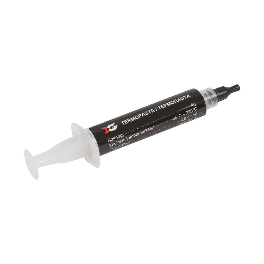 Термопаста, X-Game, 4g, в шприце, 2.6 г/см, от -55°С до 220°С