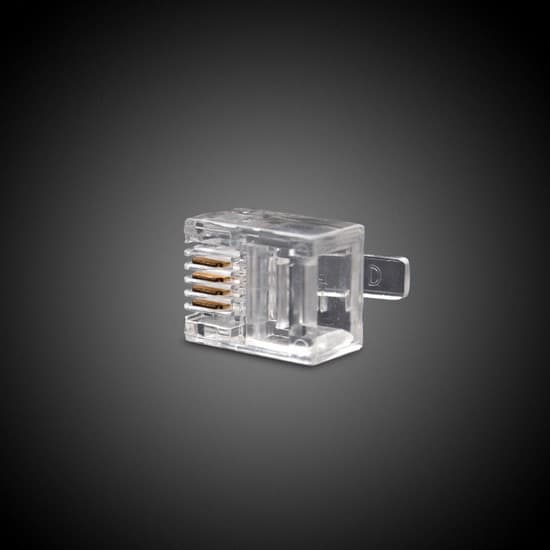 Коннектор, RJ-9, UTP RJ-9, 4 pin, Телекоммуникационный, 1000шт/уп, Пакет