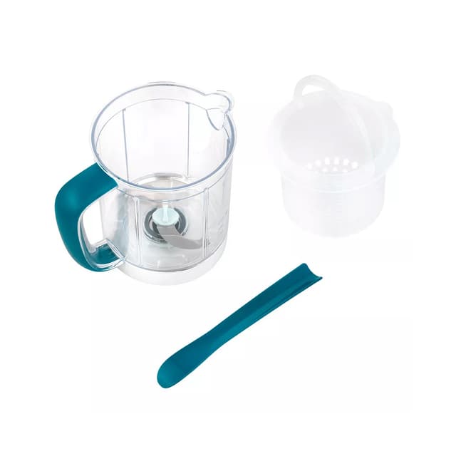 Блендер-пароварка, Kitfort, КТ-2305, Мощность 400 Вт, Ёмкость чаши 0,4 л, Ёмкость резервуара 0,23 л, Цвет зеленый