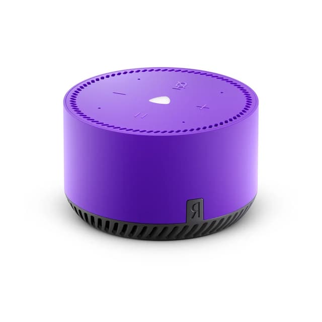 Умная колонка, Яндекс, YNDX-00025P, Яндекс Станция Лайт, 5Вт, 1 динамик, 4 микрофона, 160–20 000 Гц, Wi-Fi (2,4–5 ГГц), Bluetooth 5.0, Ультрафиолет