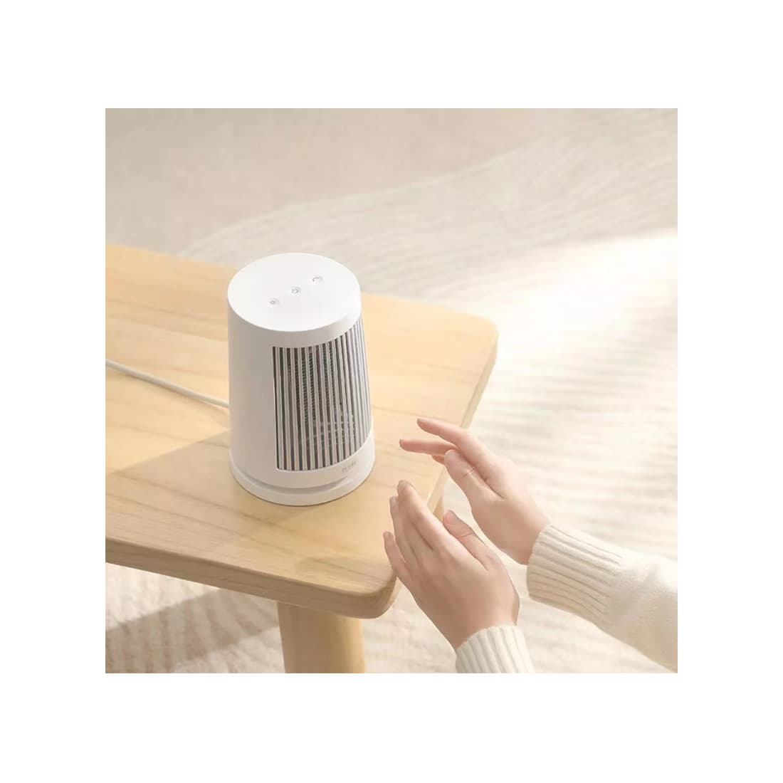 Настольный обогреватель, Xiaomi, Desktop Heater / ZMNFJ01YMEU / BHR8940EU, 600 Вт, Угол поворота 45 градусов, Белый