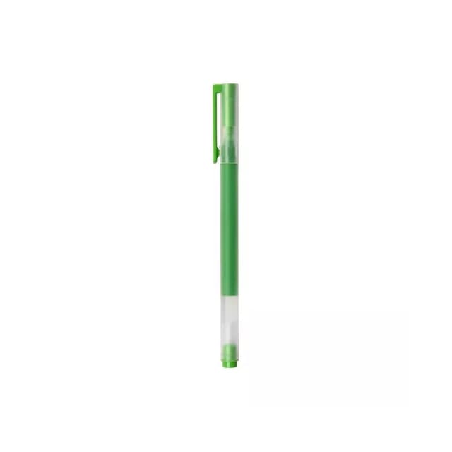 Шариковая ручка, Xiaomi, High-capacity Gel Pen (5-pack), Большой емкости (5 штук в упаковке), MJZXB03WCHW / BHR8860GL, Цвет чернил: оранжевый, желтый, зеленый, синий, фиолетовый