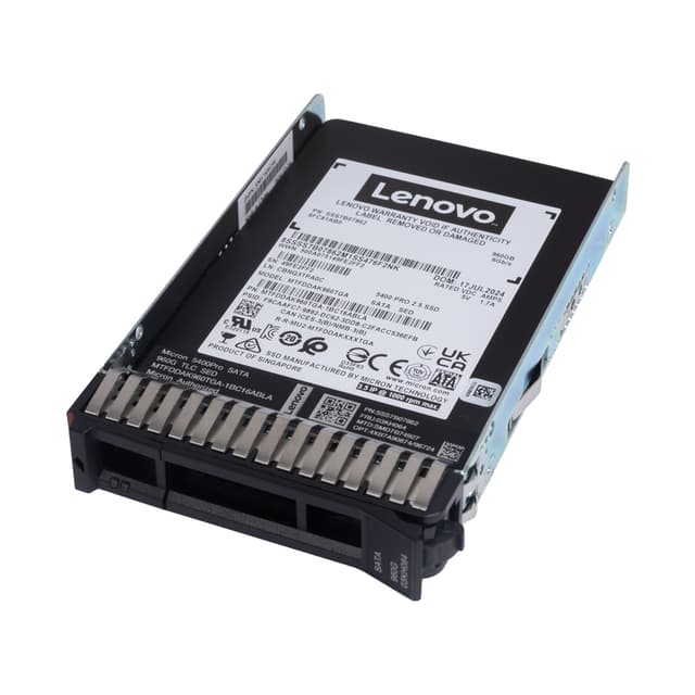 Твердотельный накопитель SSD, Lenovo, ThinkSystem 2.5" Multi Vendor 960GB, Read Intensive, SATA, 6Gb, Hot Swap, v2
