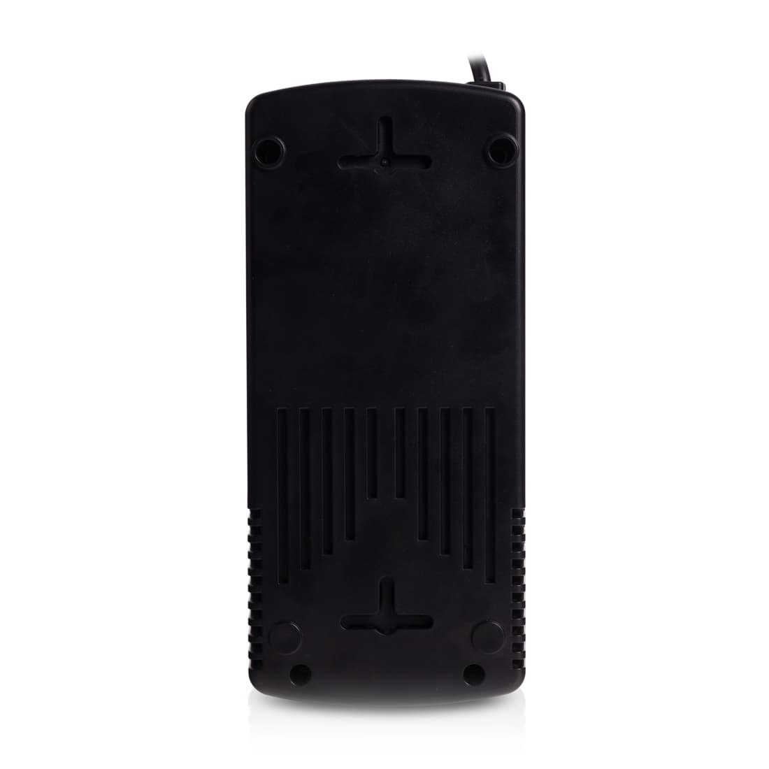 Стабилизатор (AVR), SVC, AVR-600-L, Мощность 600ВА/300Вт, LED-индикаторы, Диапазон работы AVR: 174-280В, 4 вых., 1.2 м., Чёрный