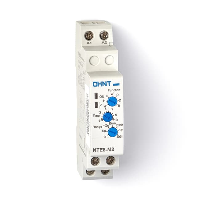 Реле времени, CHINT, 258312 NTE8-M2, (7 устанавл. функц.) АС230B