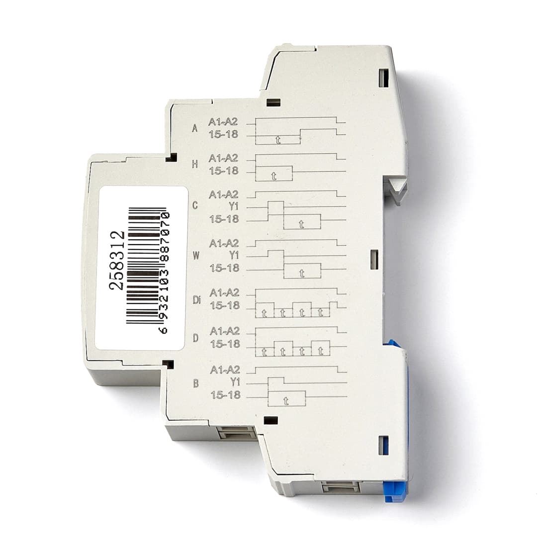 Реле времени, CHINT, 258312 NTE8-M2, (7 устанавл. функц.) АС230B
