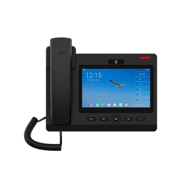 IP-видеотелефон, Hikvision, DS-KP9301-HE1, 20 SIP-линий, точка доступа SIP, встроенная камера с разрешением 1080P, два порта Gigabit Ethernet, стандартный блок питания PoE