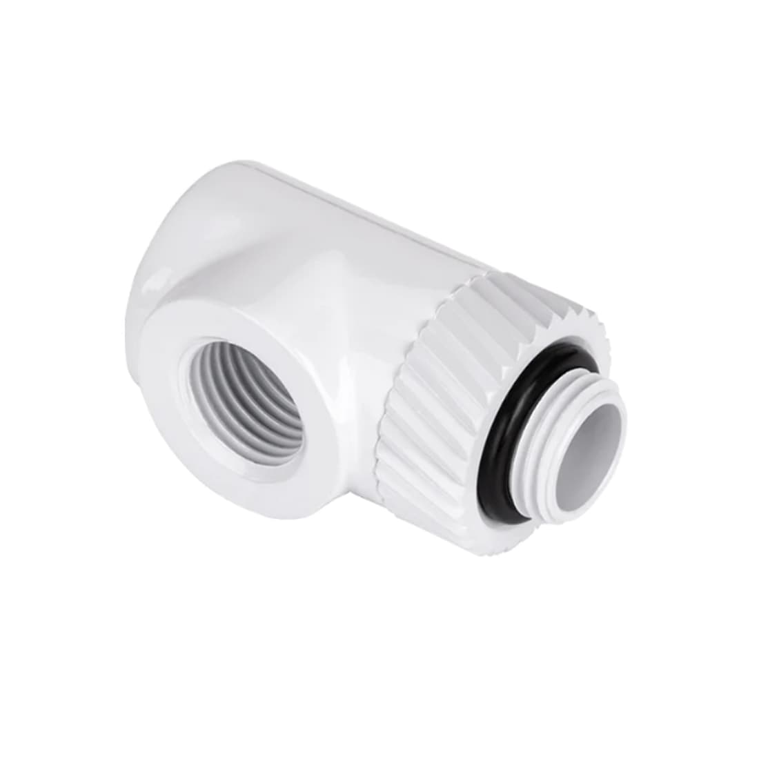 Фитинг, Thermaltake, Pacific SF 90, SF 90 Degree Adapter White, CL-W396-CU00WT-A