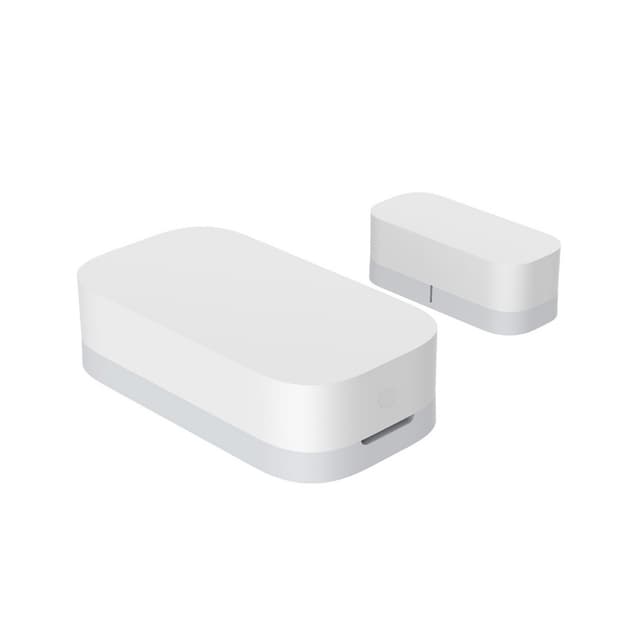 Датчик открытия дверей и окон, Aqara, Door and Window Sensor, T1, DW-S03D, Батарея: CR1632, Белый