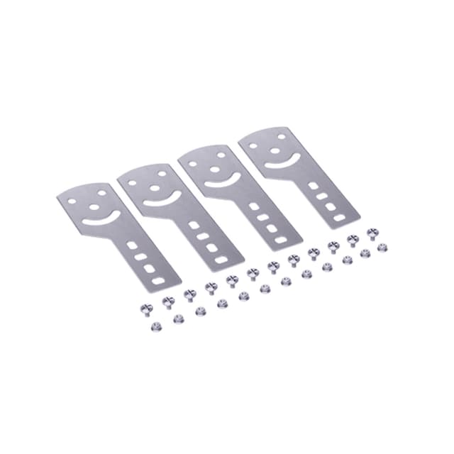 Пластина крепежная, DKC, 30013K, GSV H50 (4 шт.) в комплекте с метизами, необходимыми для монтажа