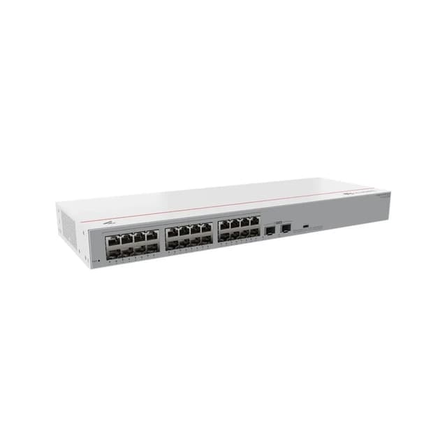 Коммутатор, Huawei, S110-24T2SR, Неуправляемый, 24 порта 10/100/1000M RJ-45, 2 порта SFP