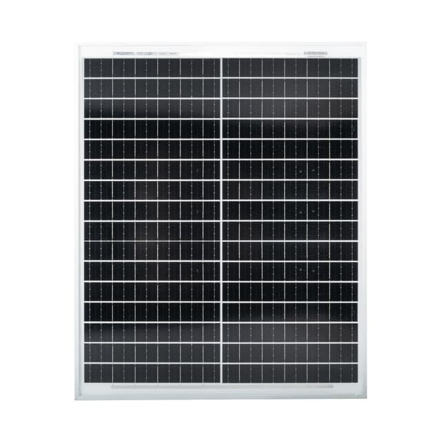 Солнечная панель, SVC, M-50, Мощность: 50Вт, Напряжение: 12В, Тип: монокристалическая, Класс: 1 класс, Рабочая температура: -40С+85С, Защита: IP67, Выходные кабеля 2,5мм.кв 900мм, Габариты: 565x453x25 мм.