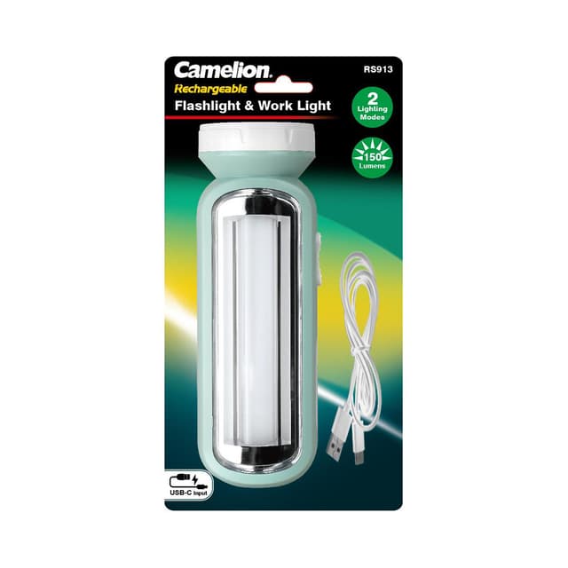 Фонарь перезаряжаемый, Camelion, RS913-BP