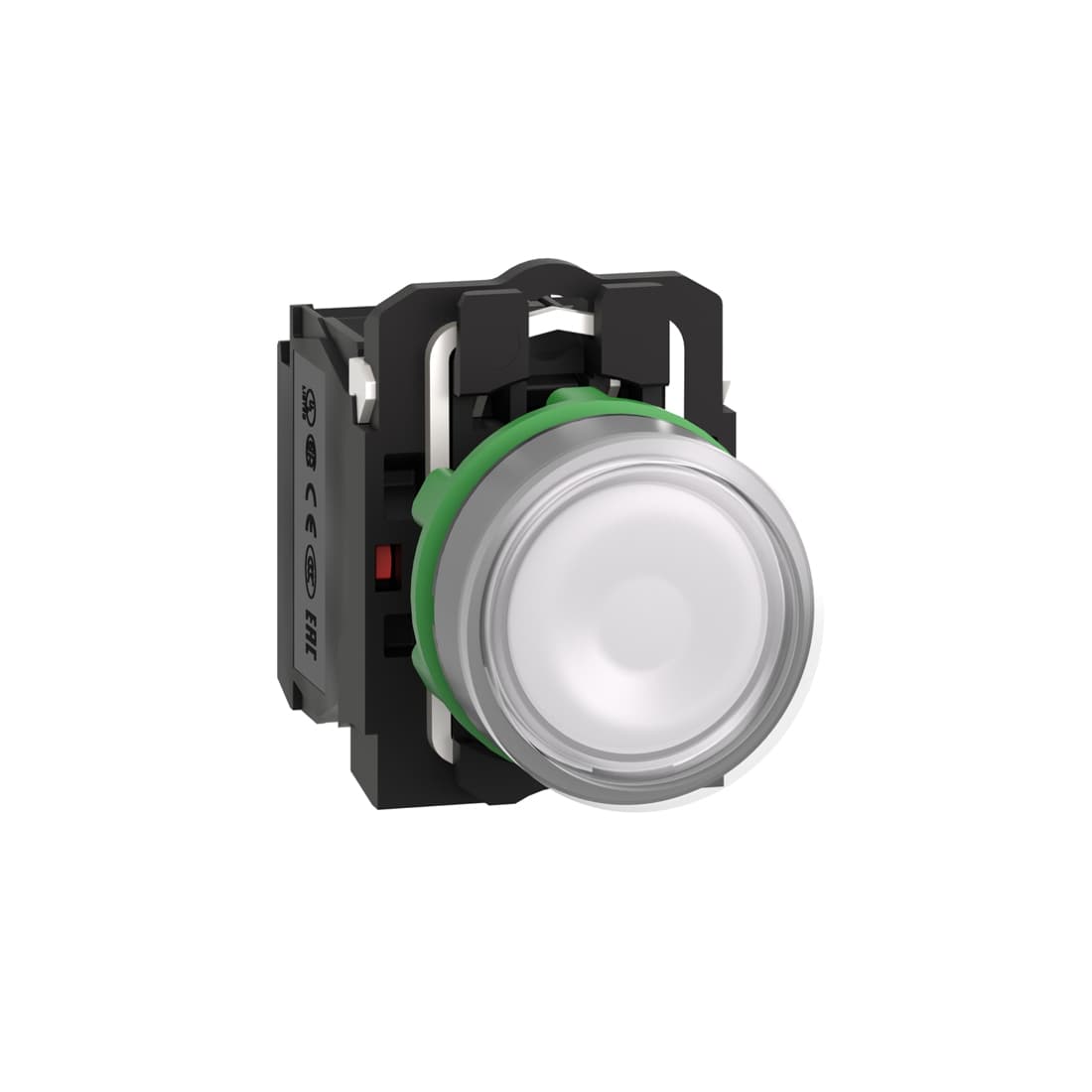 Кнопка, SE, XB5AW31B5, 22мм 24В с подсветкой белая