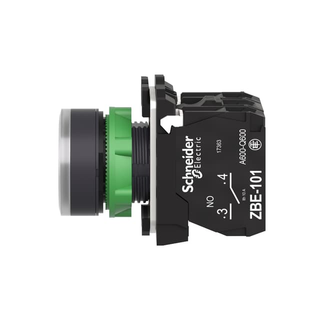 Кнопка, SE, XB5AW31B5, 22мм 24В с подсветкой белая