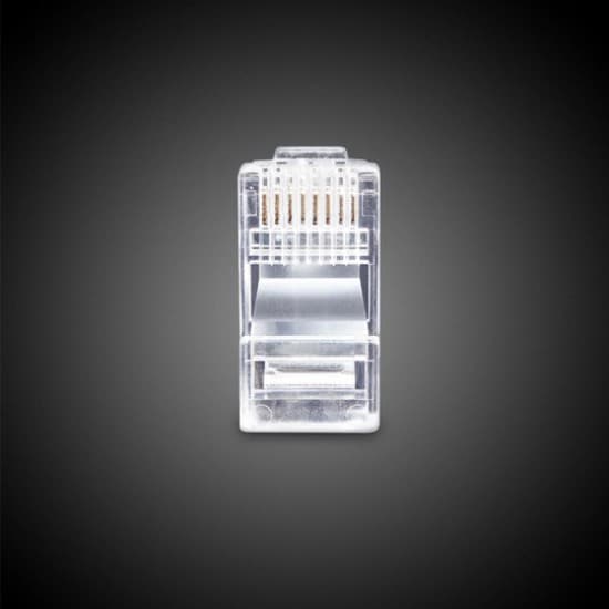 Коннектор, RJ-45, UTP RJ-45, Cat.5e, Телекоммуникационный, 1000 шт/уп, Пакет