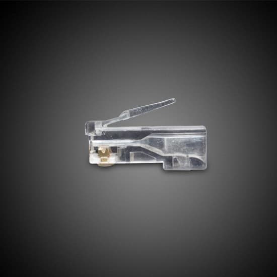 Коннектор, RJ-45, UTP RJ-45, Cat.5e, Телекоммуникационный, 1000 шт/уп, Пакет