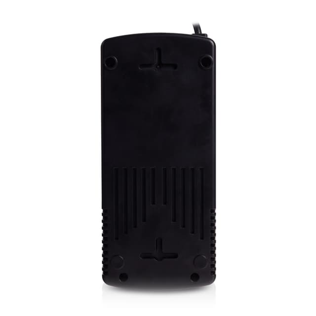 Стабилизатор (AVR), SVC, AVR-1000-L, Мощность 1000ВА/500Вт, LED-индикаторы, Диапазон работы AVR: 174-280В, 4 вых., 1.2 м., Чёрный