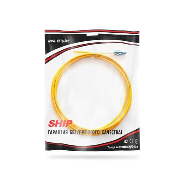 Пигтейл Оптический,, LC/UPC SM 9/125 0.9 мм 1.5 м, Жёлтый, LSZH, Пол. Пакет