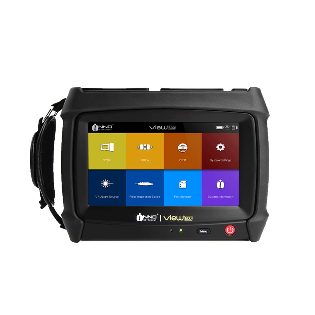 Рефлектометр модульный, INNO, VIEW600, с модулем M4 для измерений волоконно-оптических линий с возможностями, меняющимися в зависимости от выбранного модуля