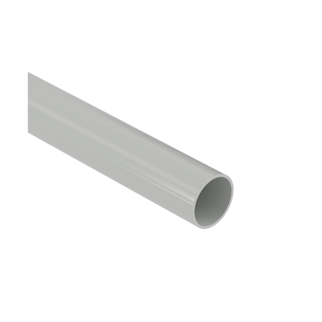 Труба гладкая жёсткая ПВХ, DKC, 63925, 25 мм, цвет серый
