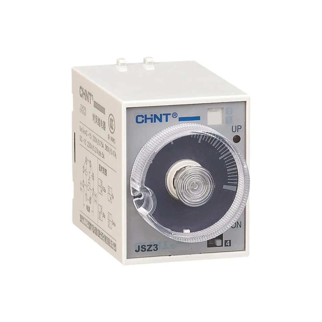 Реле времени, CHINT, 294324 JSZ3A-E, 5-60s/10/60min/6h AC 220V