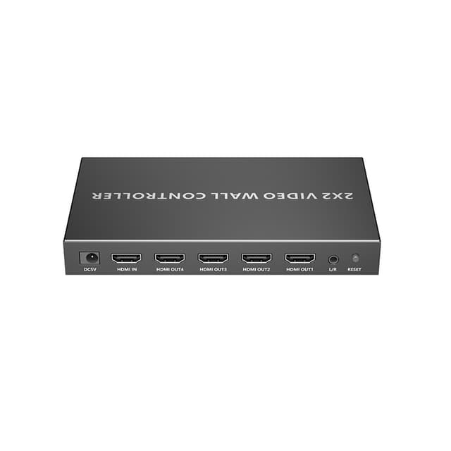 Каскадируемый видеоконтроллер, Lenkeng, LKV104VW, (FHD, 2x2), 1*HDMI IN, 4*HDMI OUT