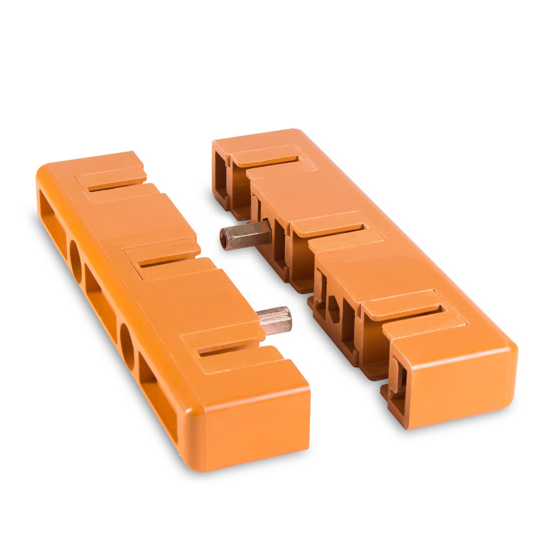 Держатель шин, Deluxe, ШД-3/1 (8*80), 100 мм одинарный