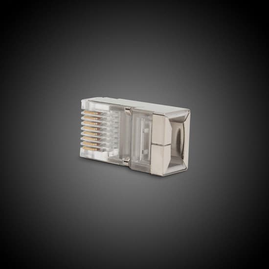 Коннектор телекоммуникационный, SHIP, S901B, RJ 45, Cat.5e, FTP, (100 штук в пакете)