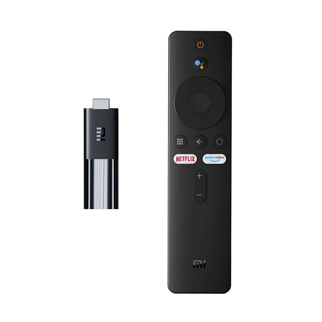 Приставка телевизионная, Xiaomi, Mi TV Stick MDZ-24-AA/PFJ4098EU/PFJ4145RU , 1080p (1920x1080@60fps), Cortex A53, Оперативная память 1Gb, Встроенная память 8Gb, Чёрный