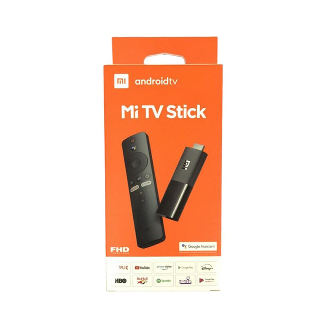 Приставка телевизионная, Xiaomi, Mi TV Stick MDZ-24-AA/PFJ4098EU/PFJ4145RU , 1080p (1920x1080@60fps), Cortex A53, Оперативная память 1Gb, Встроенная память 8Gb, Чёрный