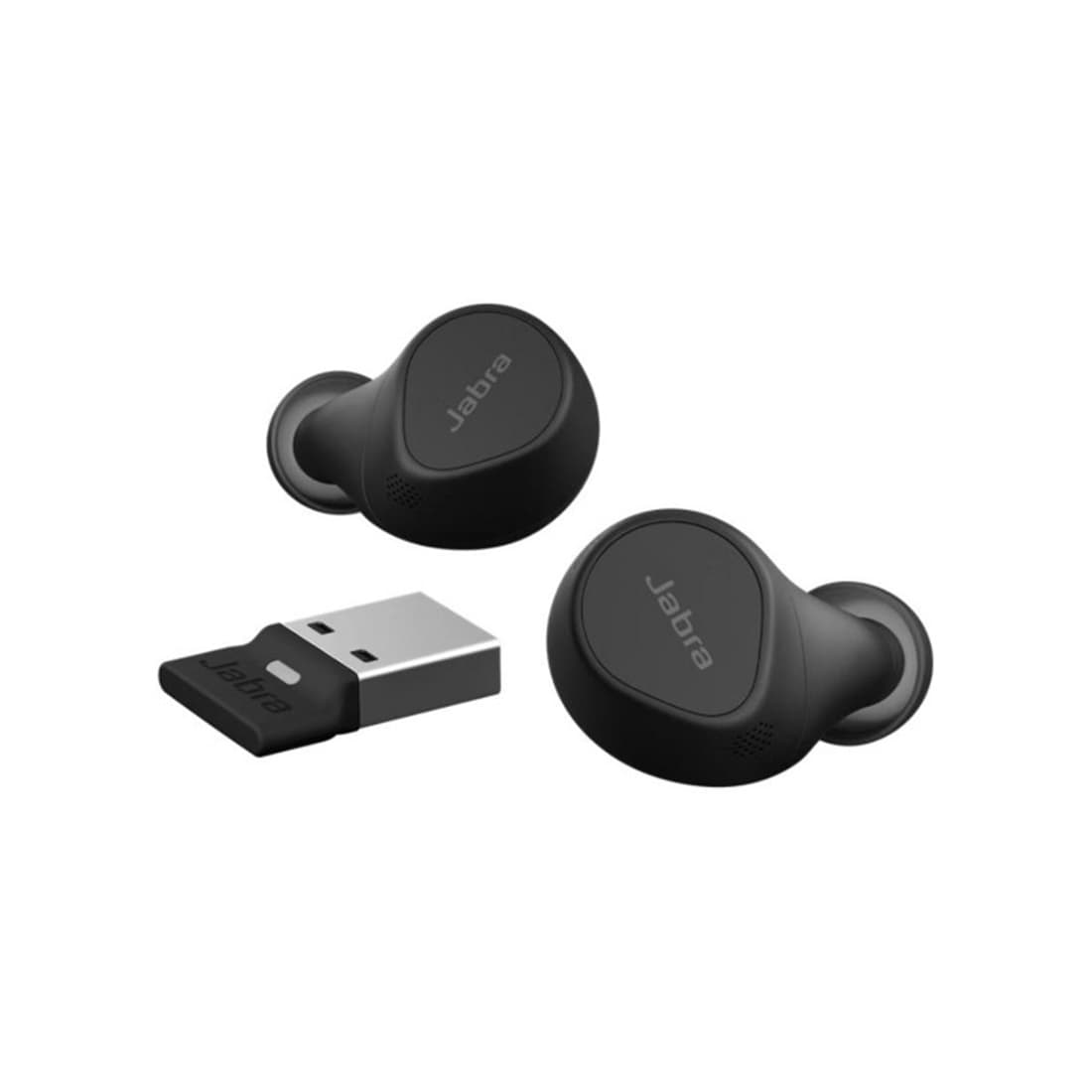 Гарнитура, Jabra, 20797-999-999, Evolve2 Buds MS, Cradle USB-A MS, Link 380 BT adapter USB-A MS, 30 cm USB-C to USB-A cable, внутриканальные, Bluetooth ®: 5.2, стерео,IP57