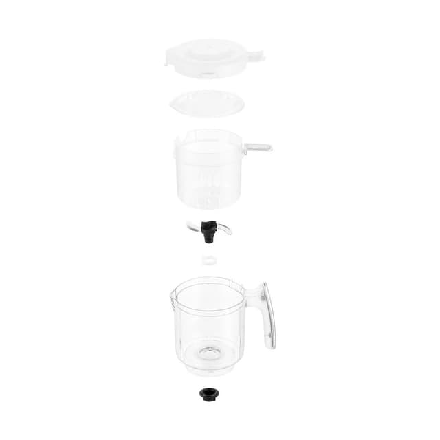 Блендер-пароварка, Kitfort, КТ-2322-1, Максимальная мощность 300 Вт, Полезный объем кувшина 0.3 л, Материал корпуса пластик, Цвет белый