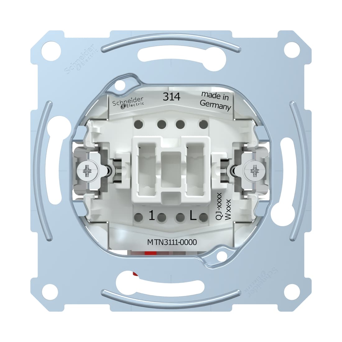 Выключателя мех-м, MERTEN, MTN3111-0000, 1 клавишного