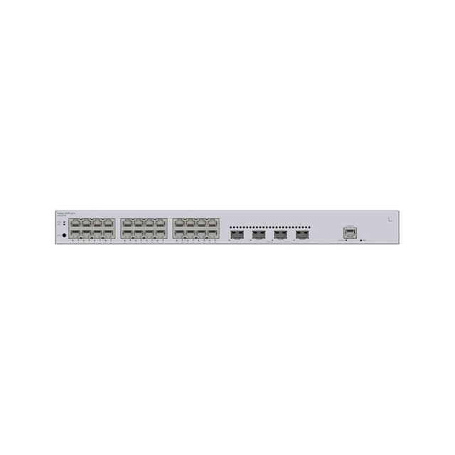Коммутатор, Huawei, S220-24T4X, L2, 24 порта 10/100/1000M RJ-45, 4 порта SFP+, встроенное питание от сети переменного тока, консольный порт RJ-45, Количество модулей вентиляторов 1