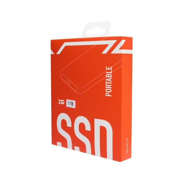 Внешний SSD диск, XG, XGED1000-R, 1000GB, Type-C, Черный