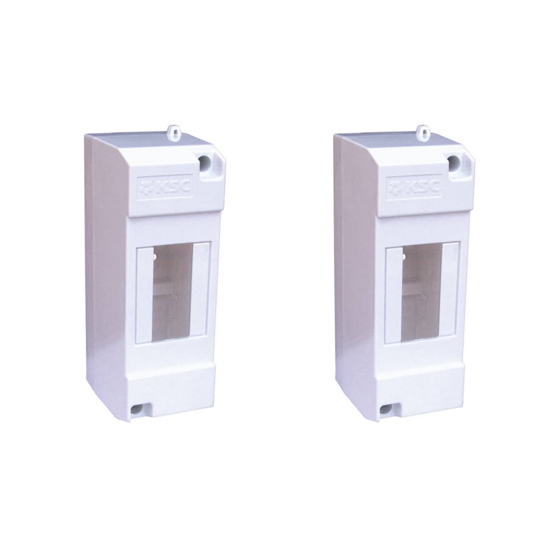 Щиток, KSC, 11-001, 46х130х60 для установки до 2-х автоматических выключателей IP30