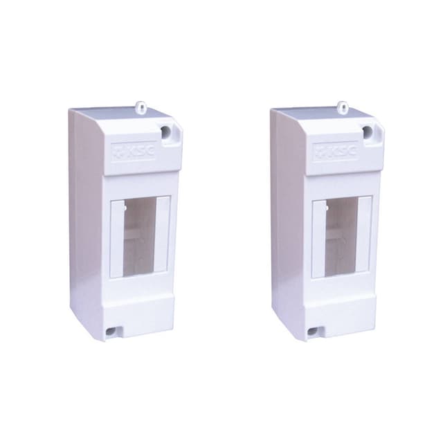 Щиток, KSC, 11-001, 46х130х60 для установки до 2-х автоматических выключателей IP30