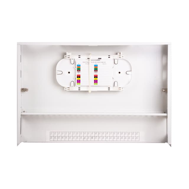 Оптический кросс, А-Оптик, АО-4803 19" (2U) FDF 48 портов, SC Simplex, LC Duplex, Без адаптеров и пигтейлов, Белый