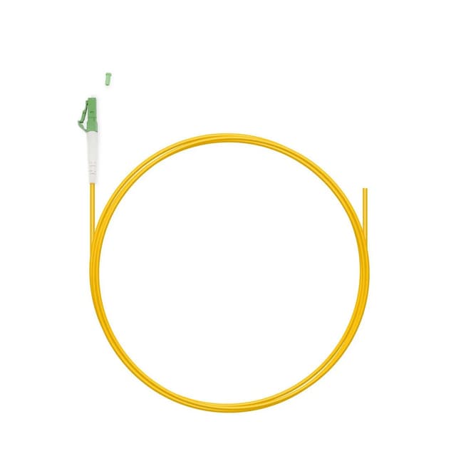 Пигтейл Оптический,, LC/APC SM 9/125 0.9 мм 1.5 м, Жёлтый, LSZH, Пол. Пакет