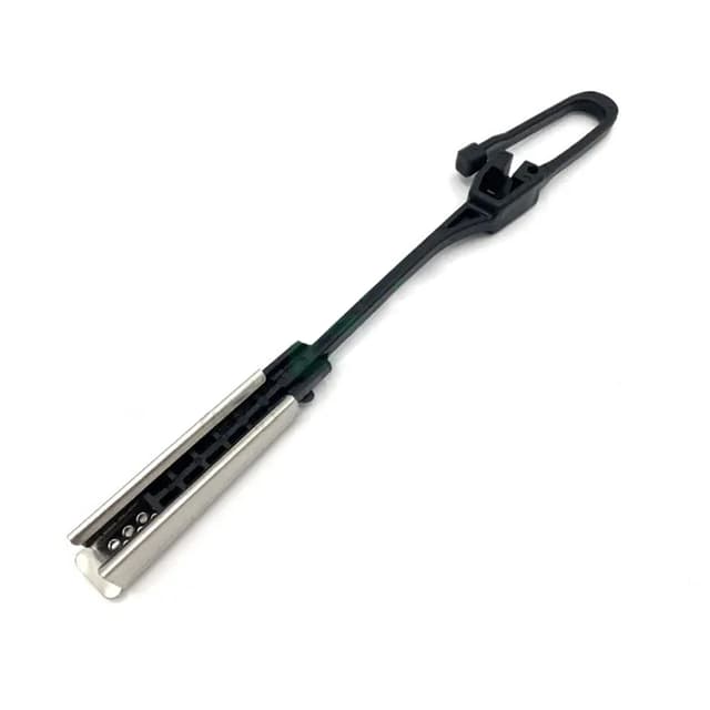 Анкерный зажим натяжной, А-Оптик, АО-ODWAC-23H,универсальный для плоского и круглого кабеля типа FTTH