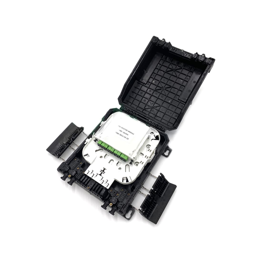 Муфта оптическая, А-Оптик, АО-FODB-8H( до 32х волокон), черная, IP-68